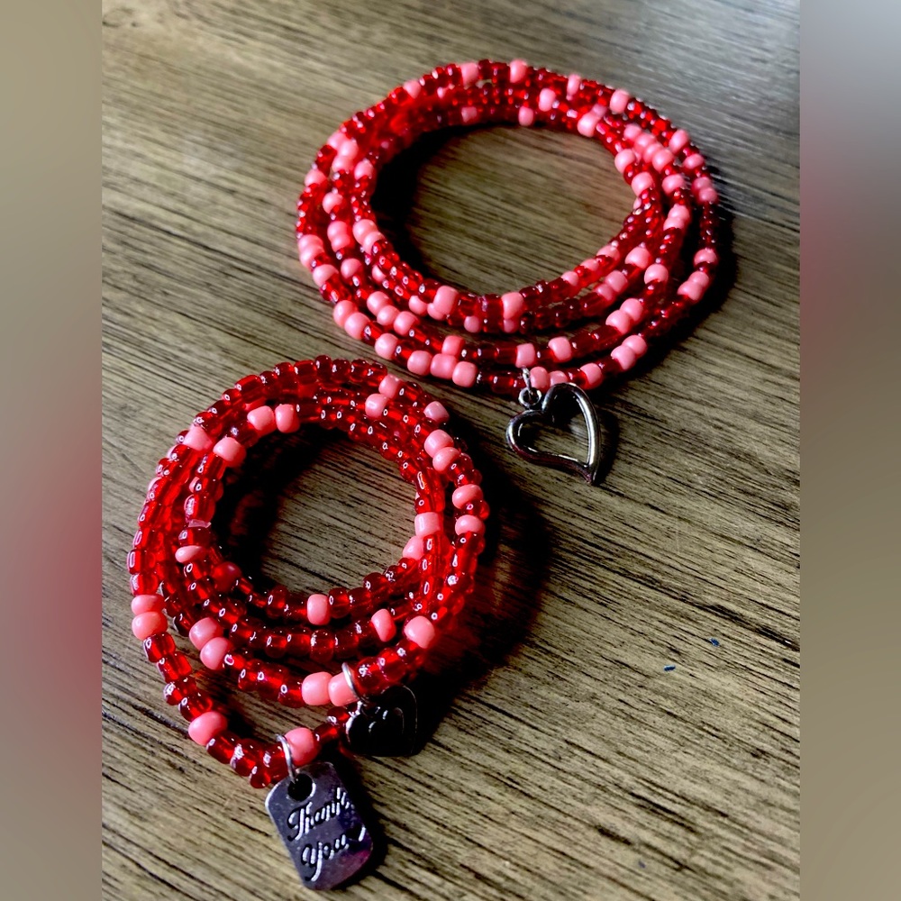 Waist bead & Anklet set handmade with love